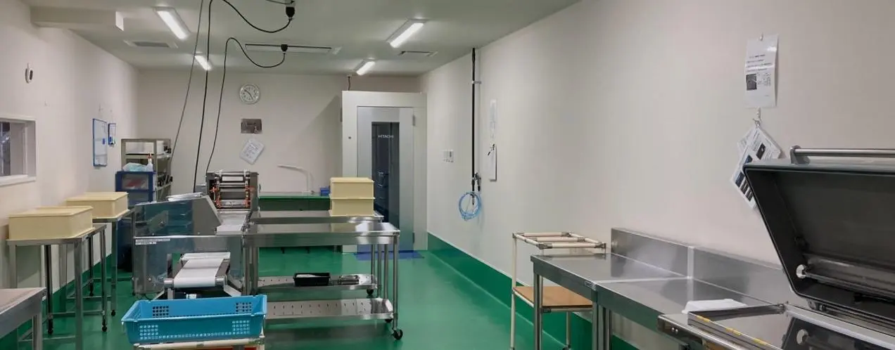 Dedicated rice-flour noodle production facility in Sukagawa, Fukushima
